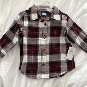 Buffalo check shirt never worn